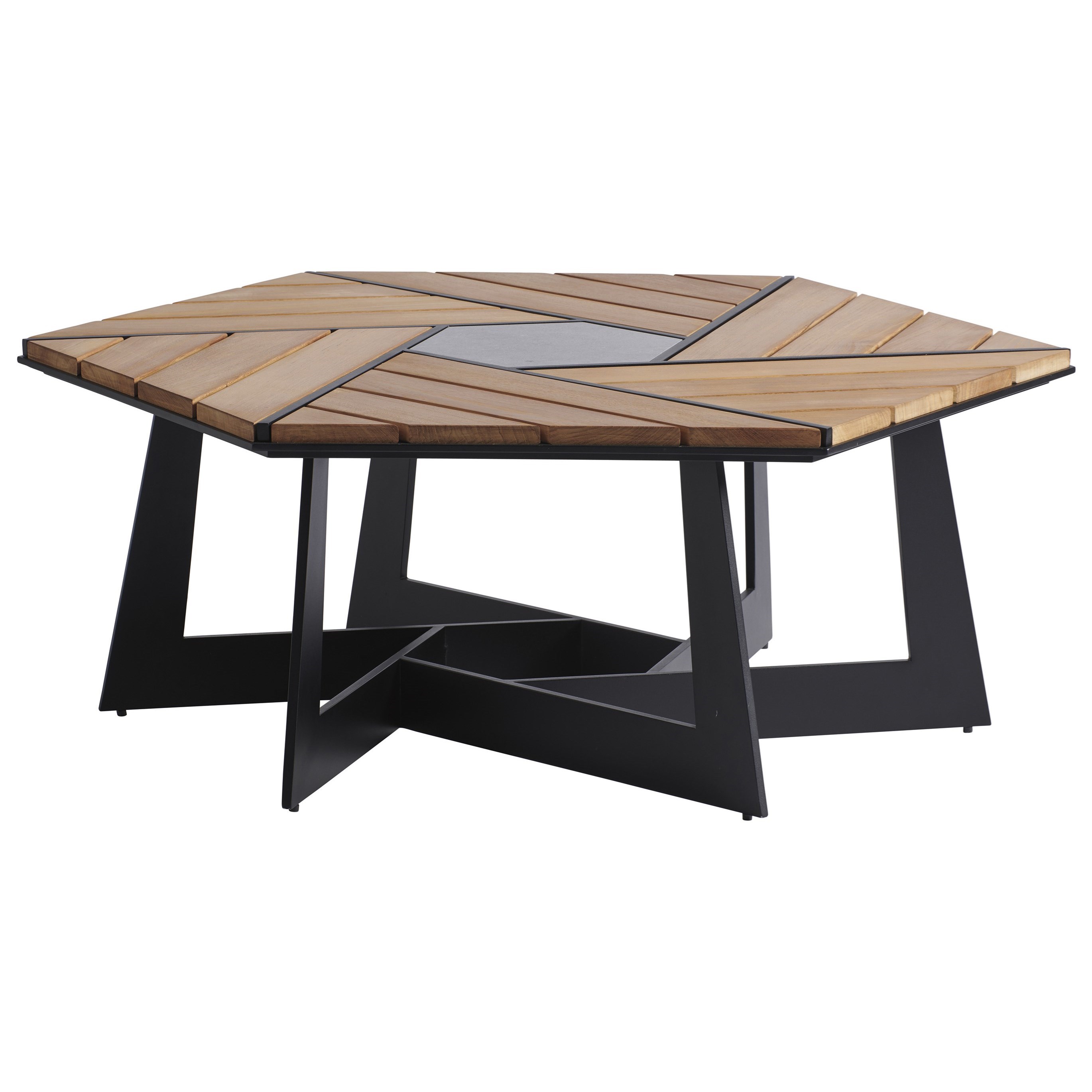 Hexagon patio on sale table